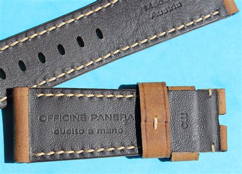 panerai oem strap thickness|authentic panerai watch straps.